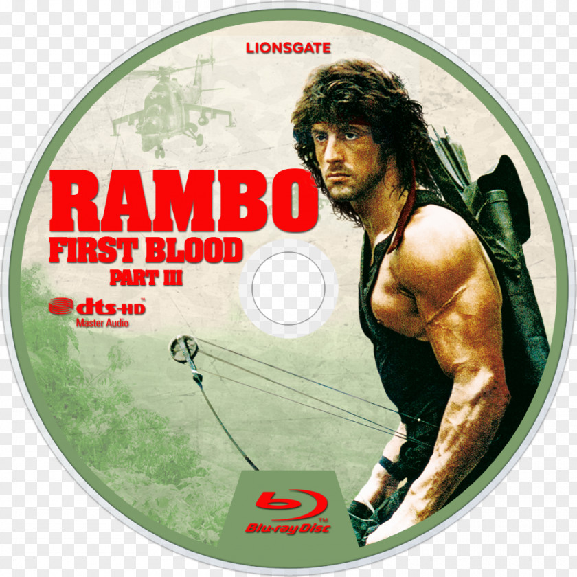 Rambo Blu-ray Disc PhotoScape GIMP PNG