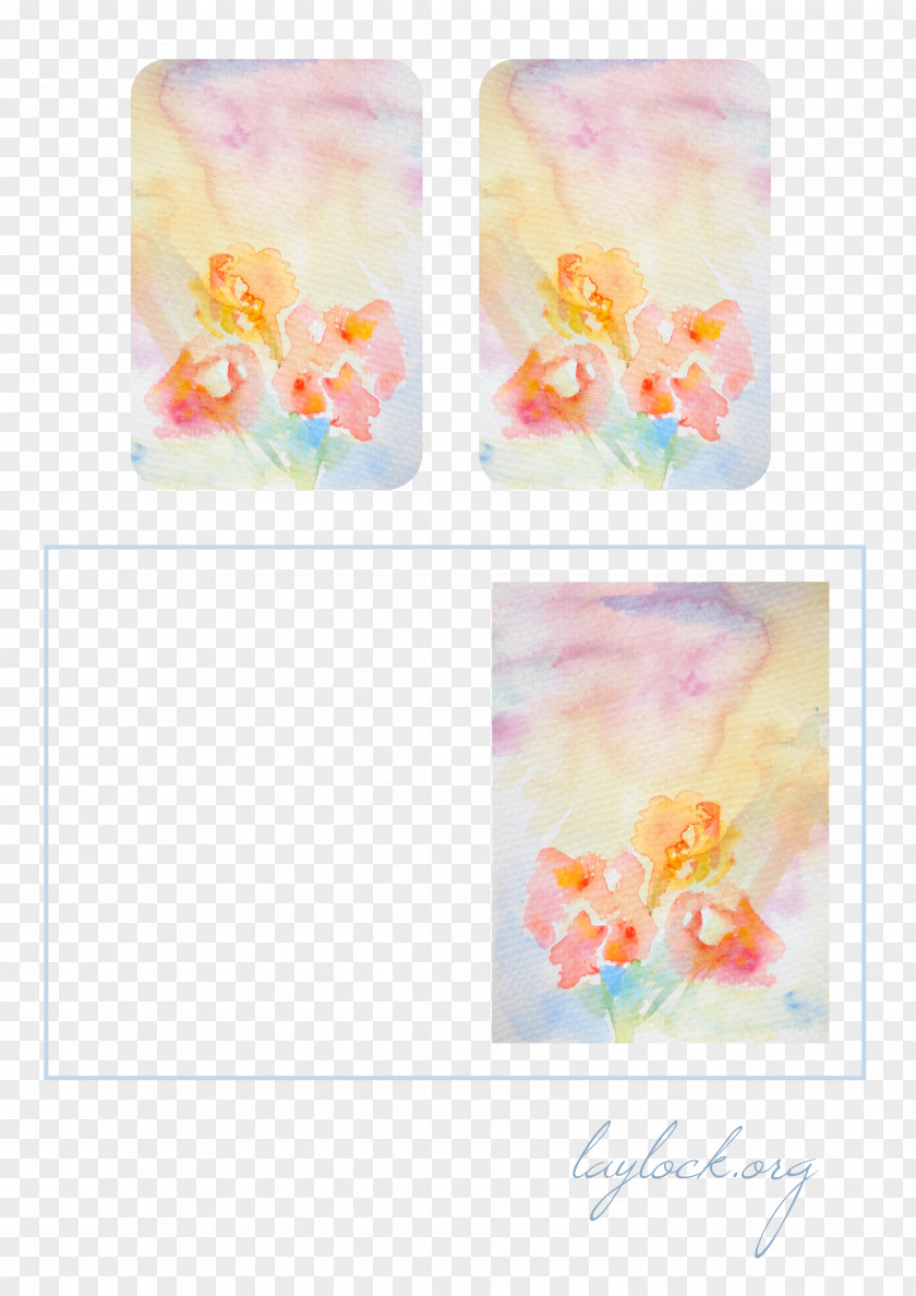 Watercolor Pattern Cards Knitting Desktop Wallpaper PNG