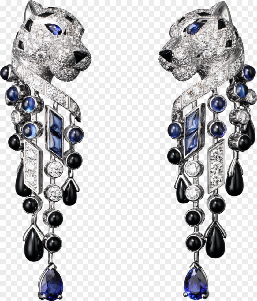 Collections Earring Jewellery Sapphire Diamond Brilliant PNG