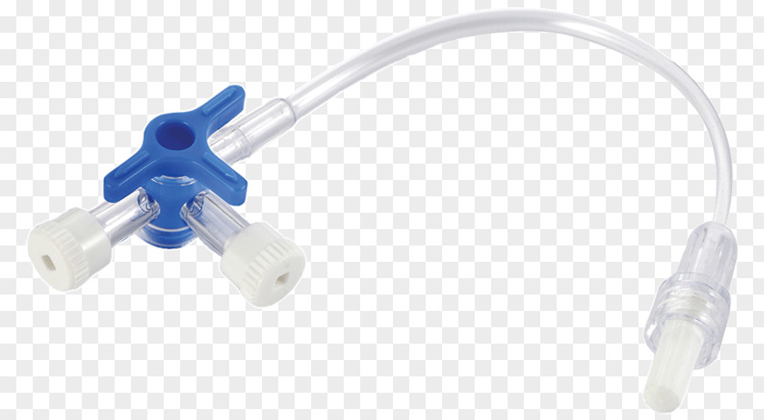 Luer Taper Stopcock Extension Tube Medical Device Valve PNG