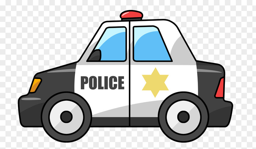Police Officer Community Helpers Car Crime PNG