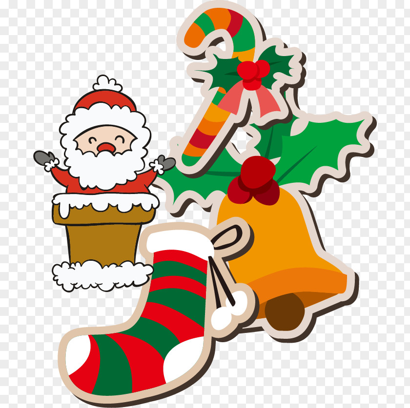 Santa Claus Christmas Promotions Ornament Clip Art PNG