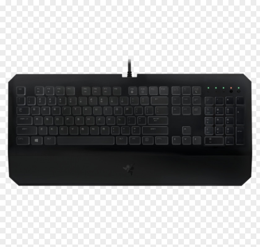 Computer Keyboard Gaming Keypad Razer DeathStalker Essential PNG