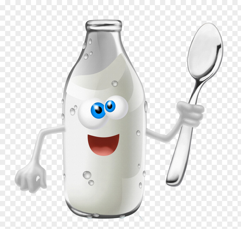 Creative Milk Bottle Cola Cao Marie Biscuit Breakfast PNG