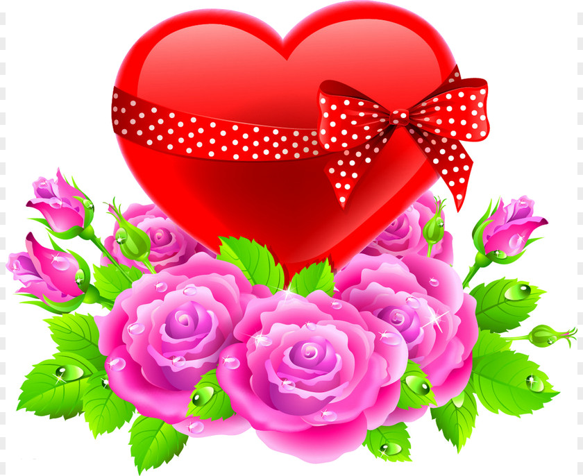 Magenta Rose Family Love Flowers PNG