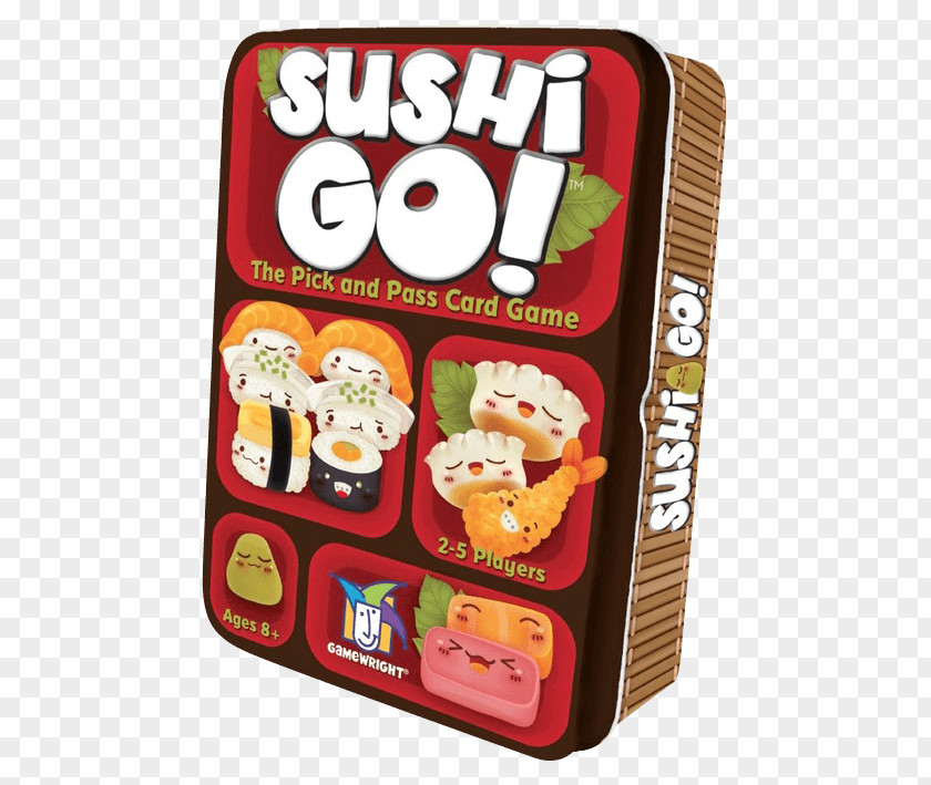 Metal Title Box Sushi Go! Sashimi Game Makizushi PNG