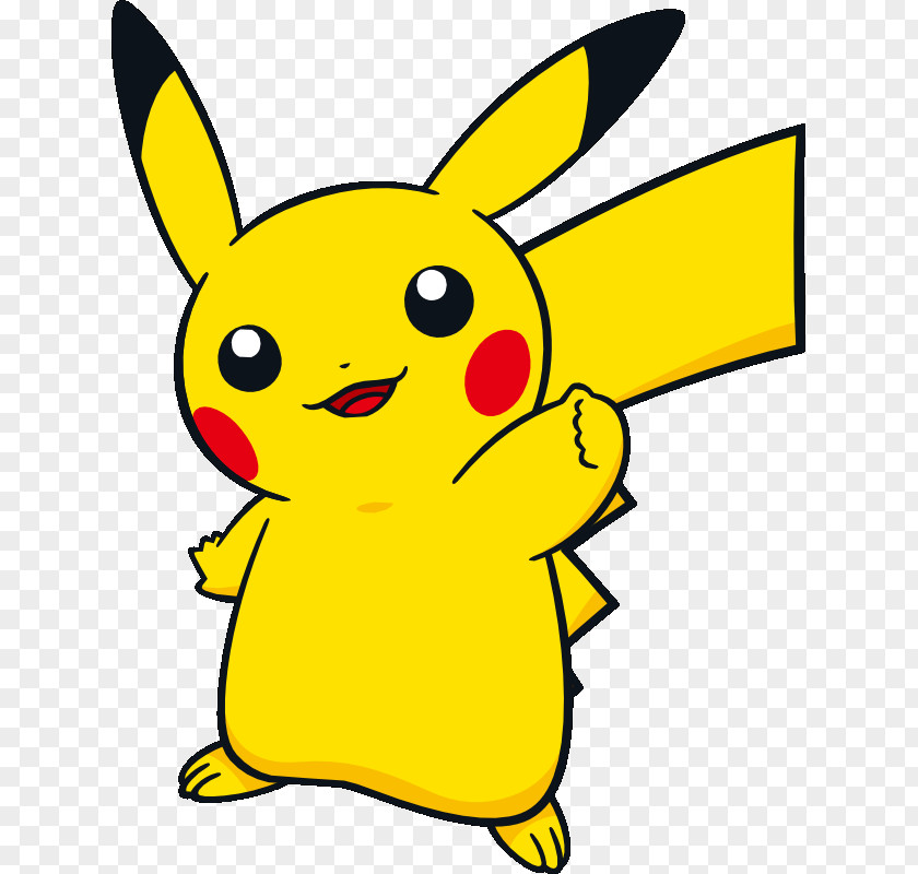 Pikachu Pokémon Yellow Clip Art PNG