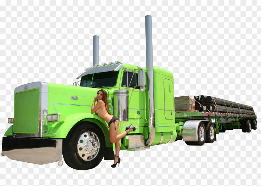 Truck Peterbilt 379 Semi-trailer Driver PNG