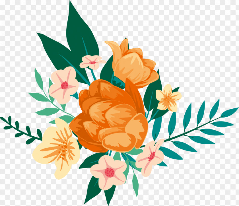 Watercolor Flowers Floral Design Painting Flower Clip Art PNG