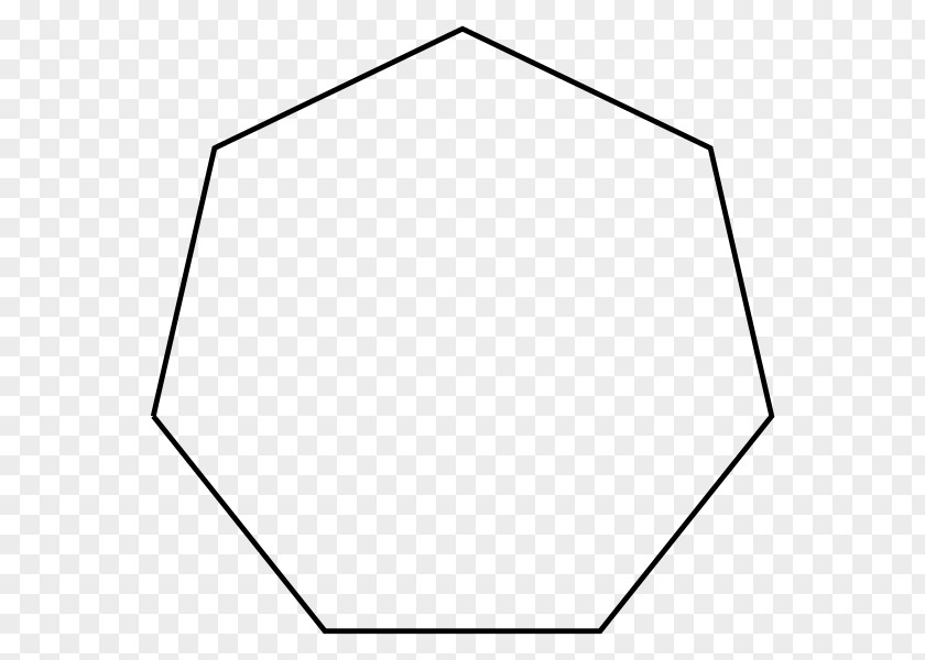 Angle Heptagon Regular Polygon Правильний семикутник PNG