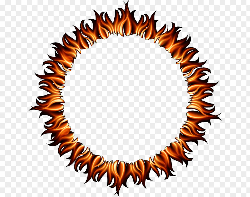 Cool Flame Ring Of Fire Light PNG