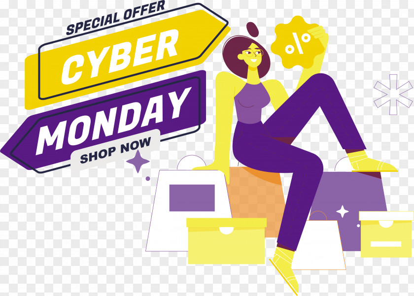 Cyber Monday PNG