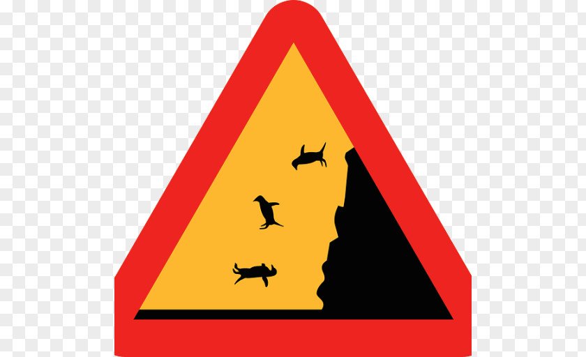 Madagascar Penguins Traffic Sign Warning Road Clip Art PNG