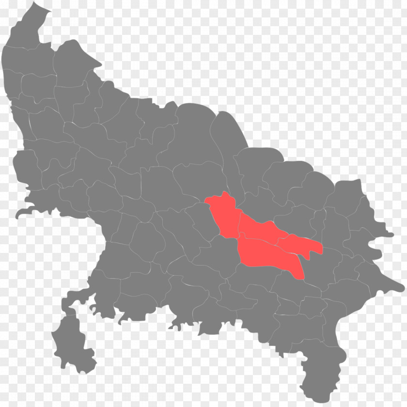 Map Elections In Uttar Pradesh States And Territories Of India PNG