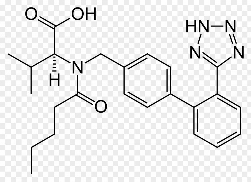 Valsartan/hydrochlorothiazide Chemical Formula Hypertension Angiotensin II Receptor Blocker PNG