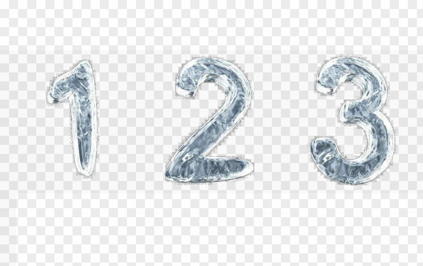 Gray Snow And Ice Number Free Of Material Wedding Cake Numerical Digit PNG