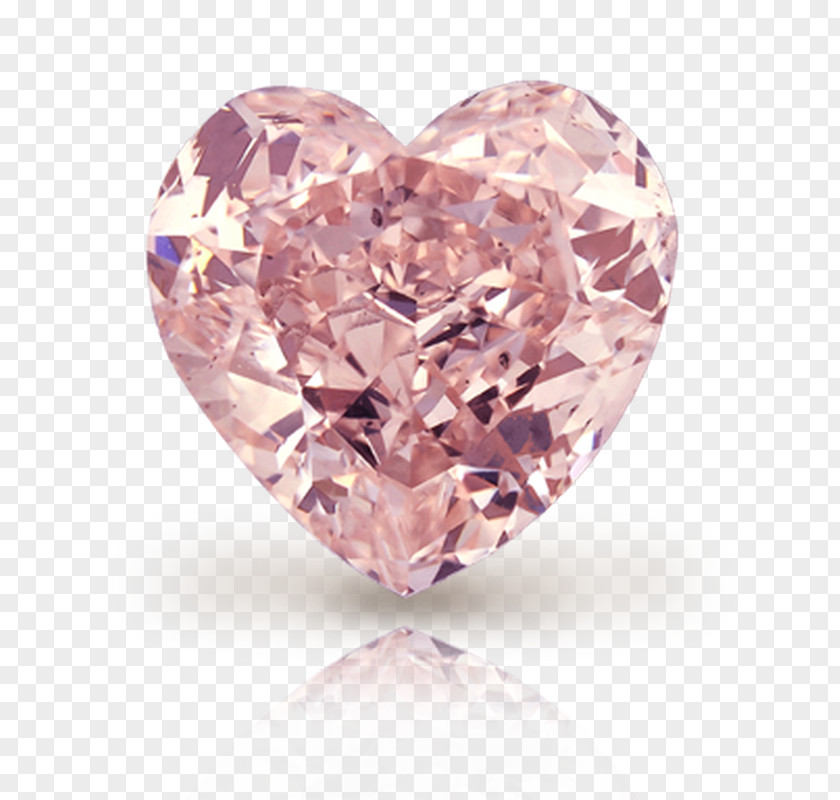 Pink Diamond Heart Photos Gemological Institute Of America PNG