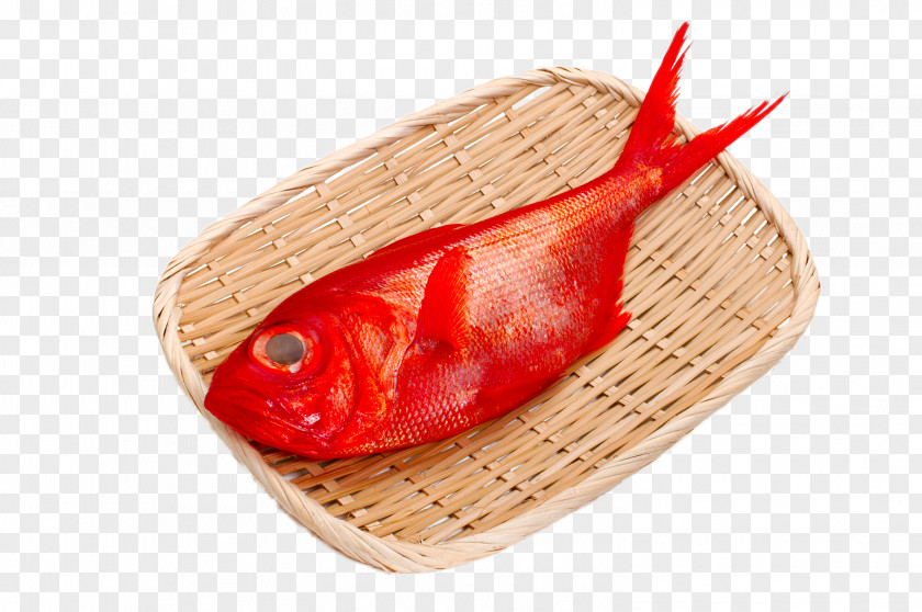 Bamboo Basket Of Redfish Chiba Prefecture Japanese Cuisine Fish Splendid Alfonsino Seafood PNG