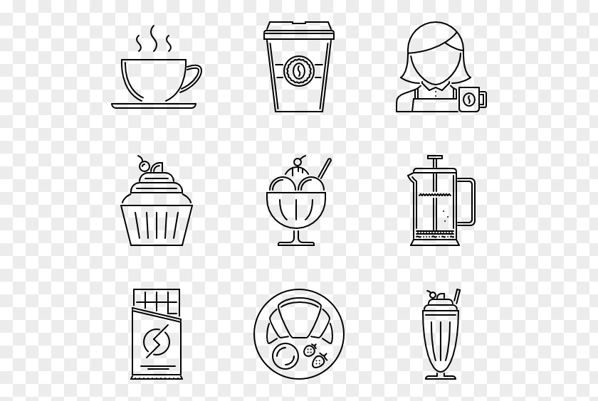 Cafe Vector PNG