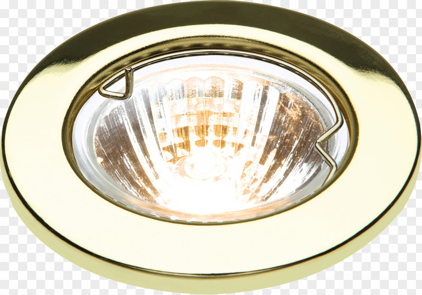 Downlight Recessed Light Lighting Multifaceted Reflector Fixture PNG