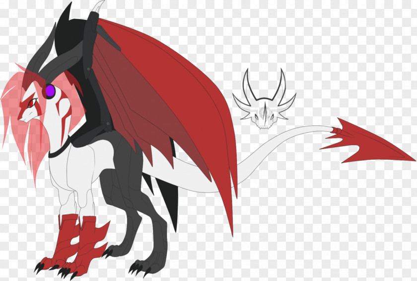 Horse Demon Dragon Clip Art PNG