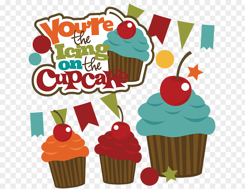 Summer Element Collection Cupcake Muffin Frosting & Icing Clip Art PNG