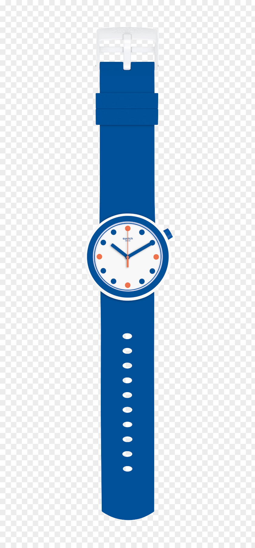 Wall Clock Electric Blue Watch Cartoon PNG