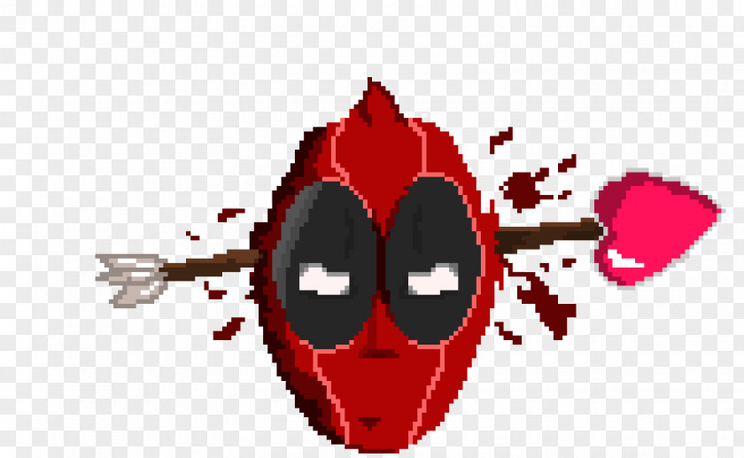 Deadpool Cartoon Character Clip Art PNG