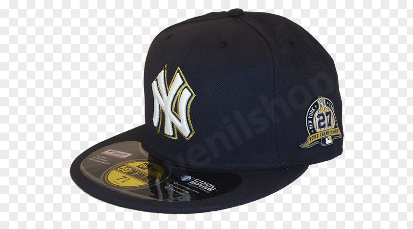 MLB World Series Baseball Cap New Era Company 59Fifty York Yankees Field PNG