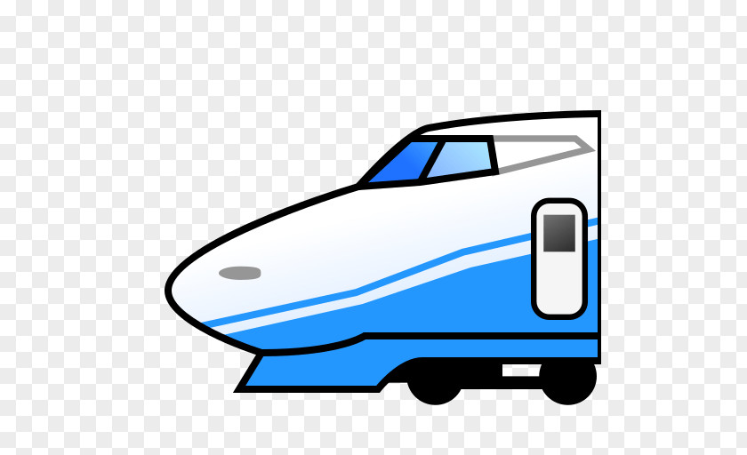 Train Emoji High-speed Rail Transport Sticker PNG