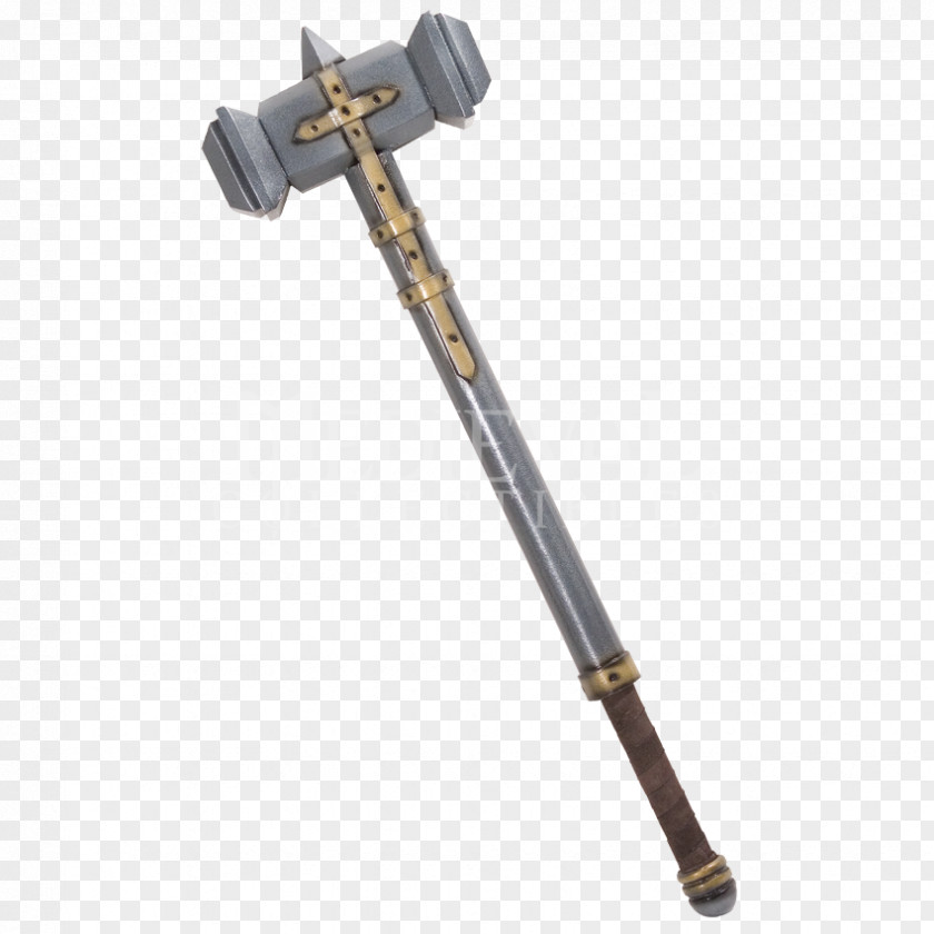 Viking Skull Middle Ages War Hammer Weapon Splitting Maul PNG