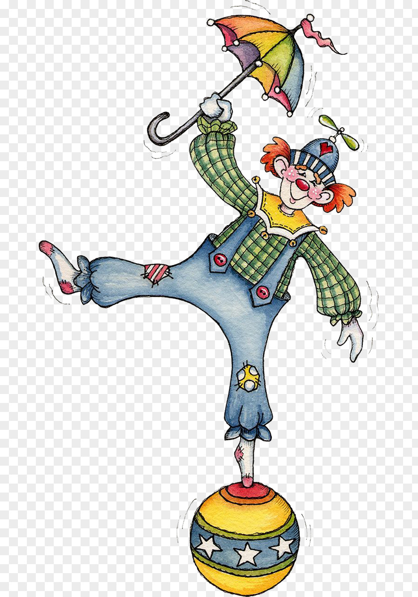Cartoon Clown Circus Harlequin Joker Clip Art PNG