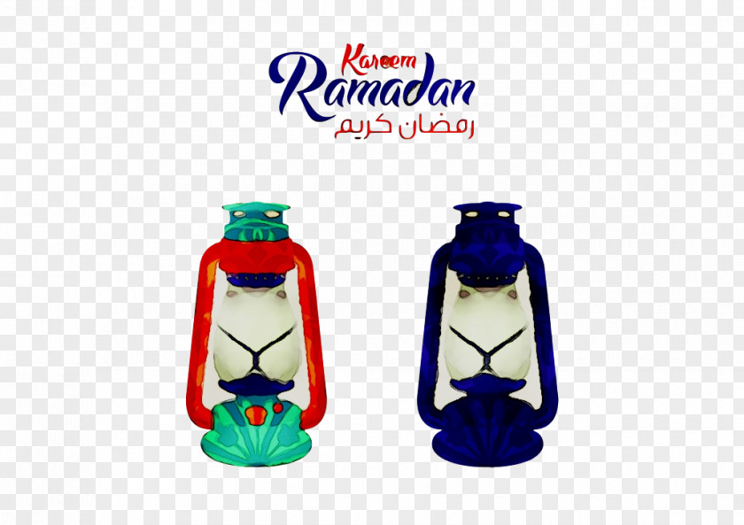 Illustration Water Bottles Ramadan Art Kerosene Lamp PNG