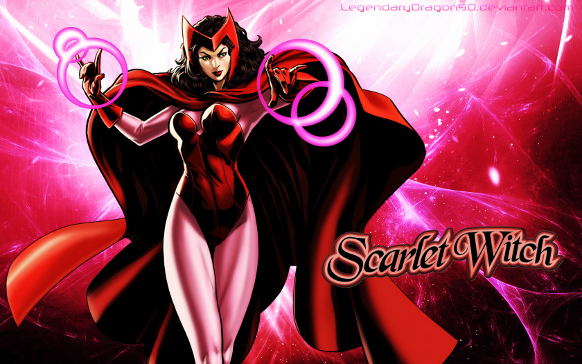 Scarlet Witch Marvel: Avengers Alliance Wanda Maximoff Carol Danvers Black Widow Quicksilver PNG