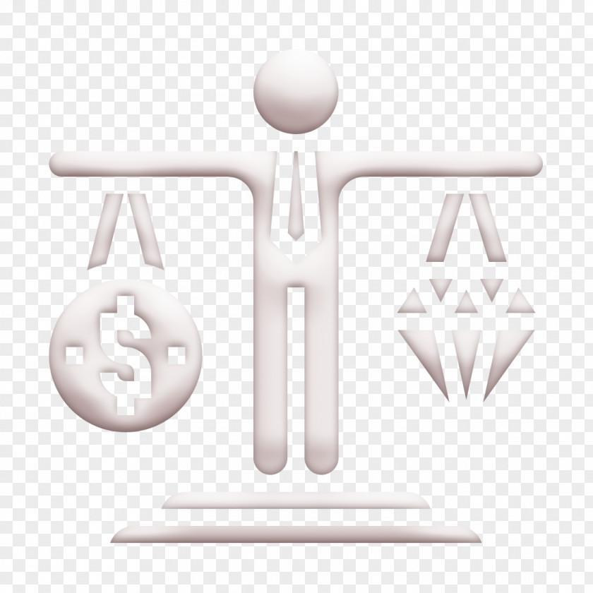 Business Strategy Icon Economy Scale PNG