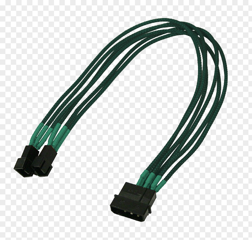 Computer Molex Connector Adapter Electrical Cable Power PNG