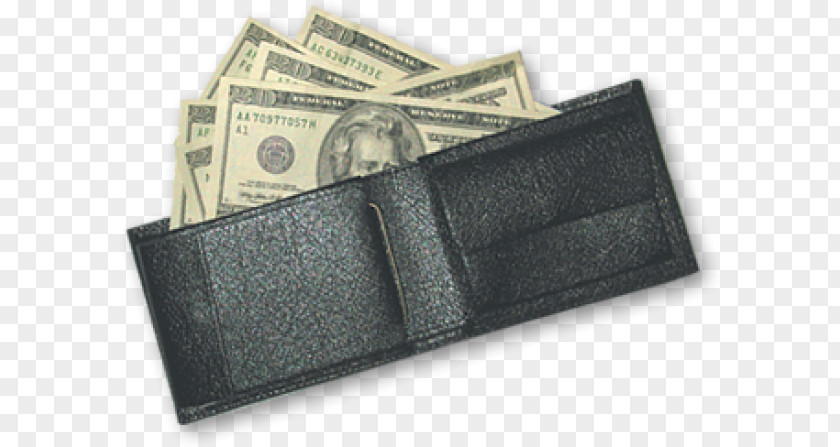 Leather Currency Money Bag PNG