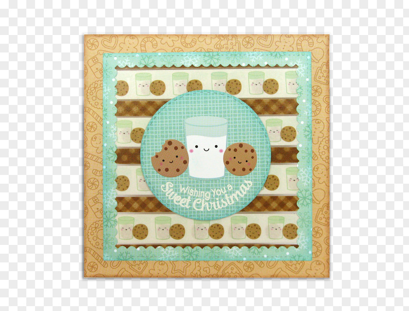 Milk Border Picture Frames Square Place Mats Pattern PNG
