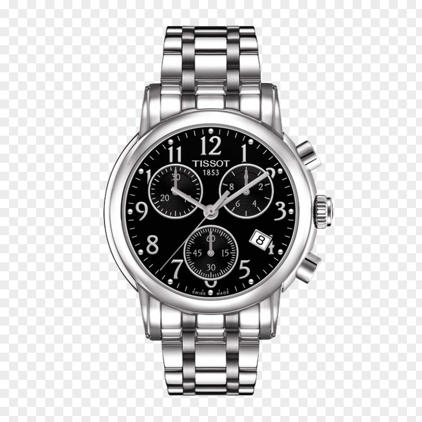 Watch Tissot Chronograph Quartz Clock Swiss Made PNG