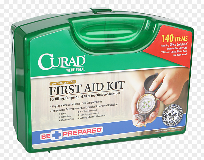 Adhesive Bandage Curad First Aid Kit Boy Scouts Of America PNG