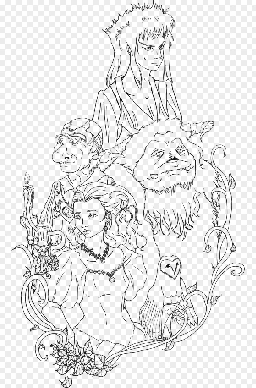 Coloring Book Hoggle Stepmother Maze Child PNG