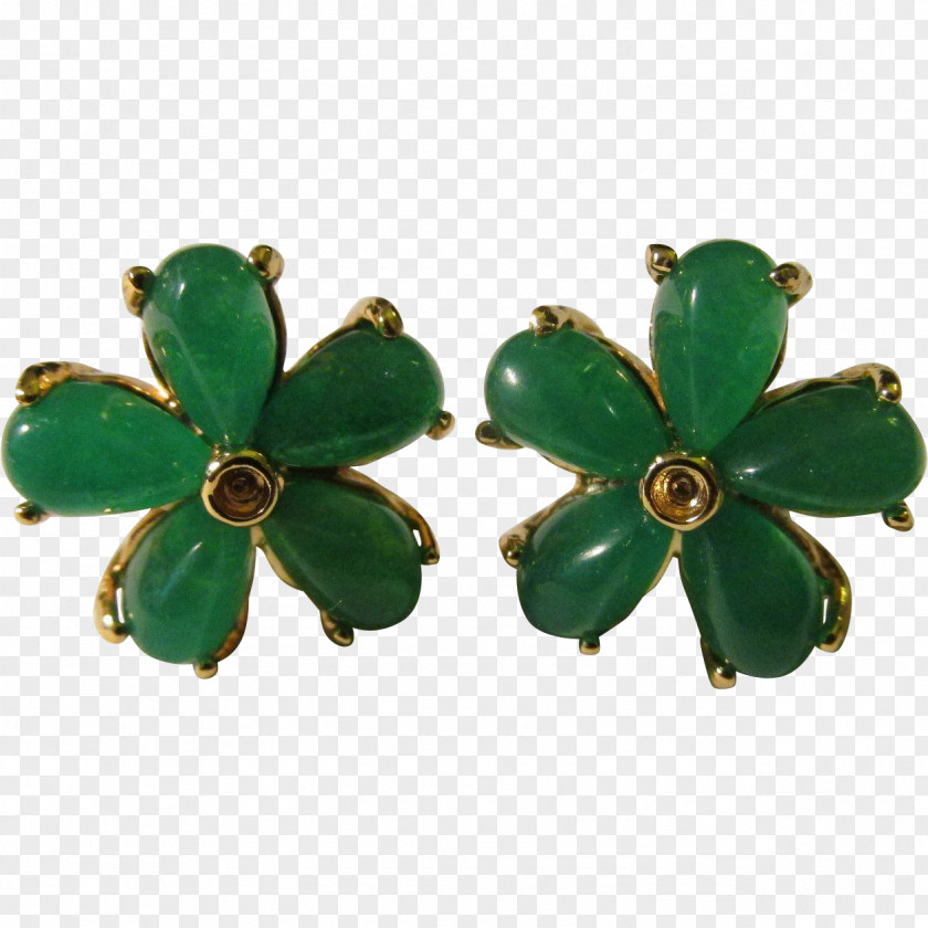 Emerald Earring Body Jewellery Jade PNG