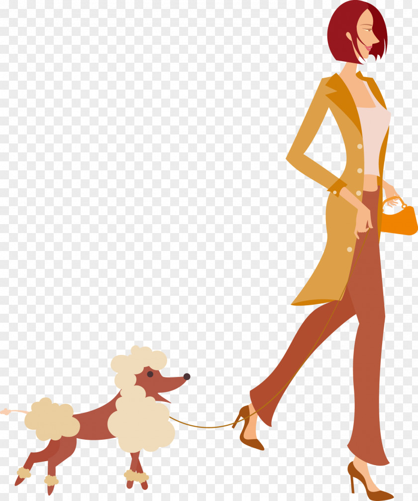 Fashion Woman Silhouette White-collar Worker Illustration PNG
