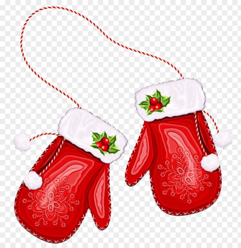 Heart Boxing Glove Christmas Ornament PNG