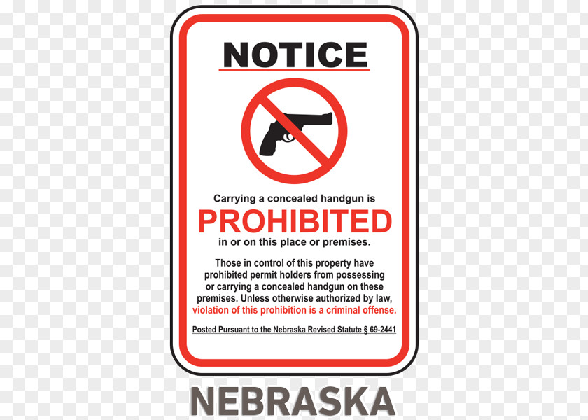 Prohibited Signs Concealed Carry Firearm Weapon Handgun Open In The United States PNG