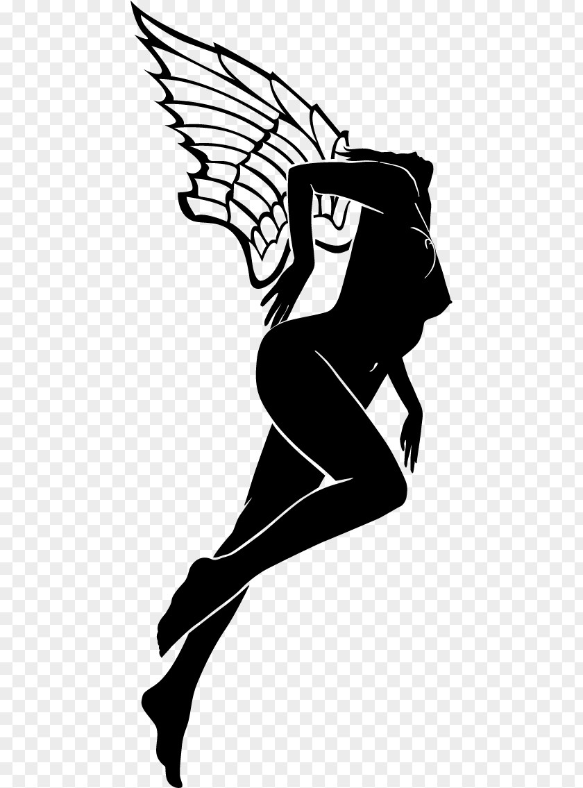 The Goddess Bent Over Fairy Clip Art PNG