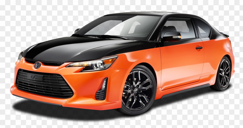 Orange And Black Scion TC Sports Car 2014 2015 Release Series 9.0 Toyota PNG