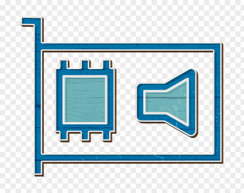 Rectangle Soundcard Icon Audiocard Computing Device PNG