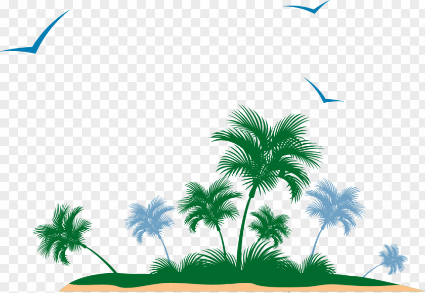 Cartoon Great Fresh Coconut Island Stock Photography Royalty-free Clip Art PNG