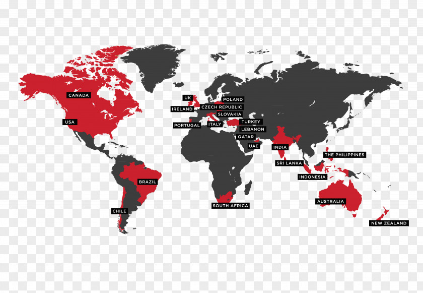 Food Map World Globe PNG